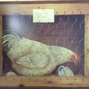 Lámina de Arte - The Chicken Coop I de M. Gordon (50x40 cm)