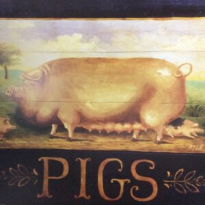 Lámina de Arte Animales - PIGS (50x40 cm)