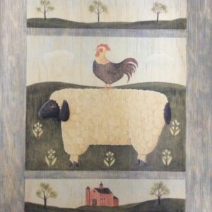 Lámina de Arte - Barnyard Sheep (40x50cm)