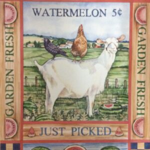 Lámina de Arte 'Watermelon' - D. Jordan (40x50 cm)