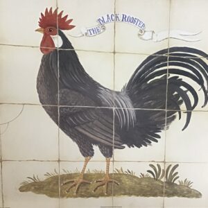 Lámina de Arte - The Black Rooster (50x40 cm)