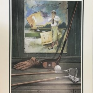 Lamina Arte History of Golf - Ruane Manning (40x50 cm)