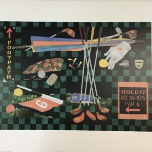 Lámina de Arte - Golfin por Kathy Van Tilburg (50x40)