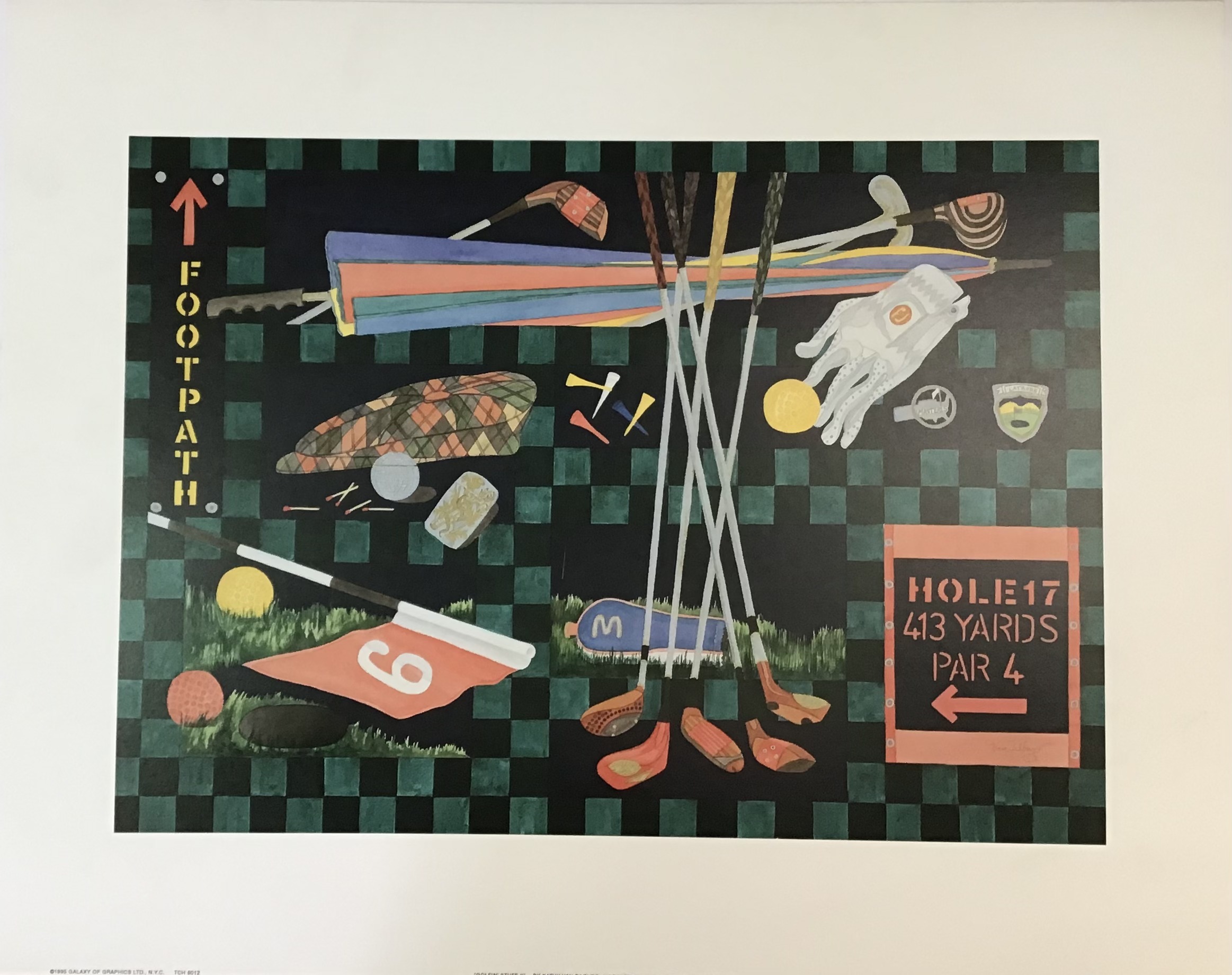 Lámina de Arte - Golfin por Kathy Van Tilburg (50x40)