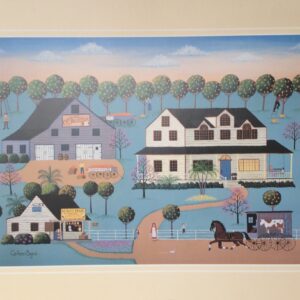 Orange Blossom Farm - Lámina de Arte 50x40 cm