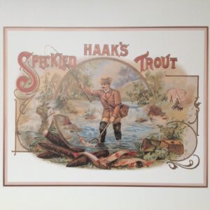 Lámina de Arte - Speckled Trout de T. Hyman (50x40 cm)