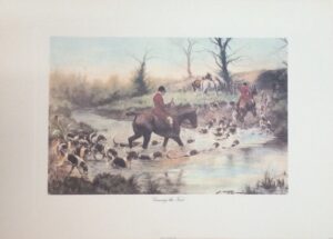 Crossing the Ford - Laminas Artísticas (70x50 cm)