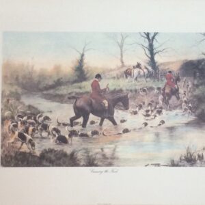 Crossing the Ford - Laminas Artísticas (70x50 cm)