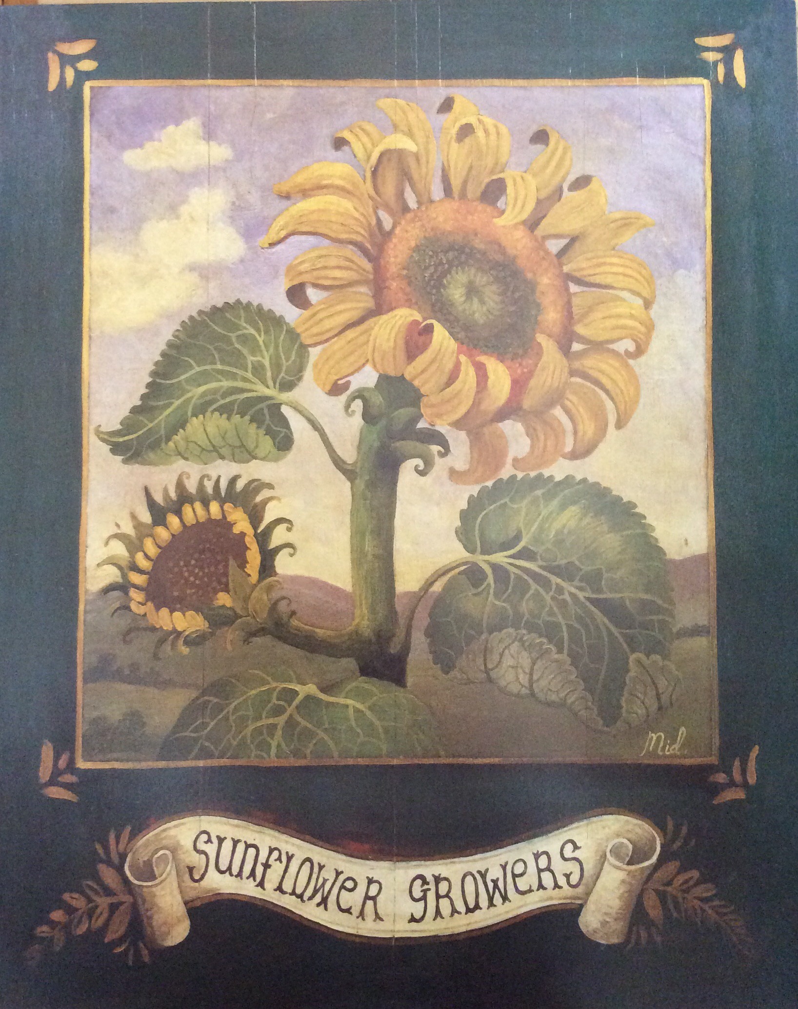 Lámina de Arte Flores - Sunflower Growers (40x50 cm)