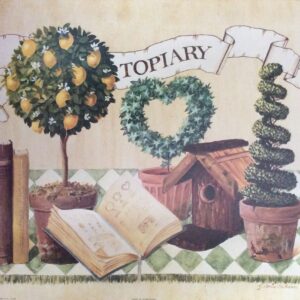 Lámina de Arte Topiary - Gloria Eriksen (50x40cm)