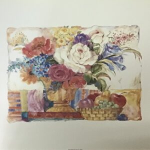 Póster Arte Floral - White Rose Still Life (50x40 cm)