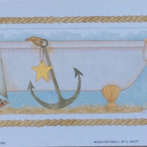 Lámina de Arte - BEACH BATHING II (25x10 cm)