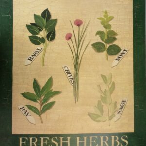 Lámina de Arte - HERBS FROM THE GARDEN (40x50 cm)