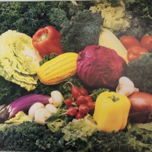 Lámina de Arte - FOTO VEGETABLES (50x40 cm)