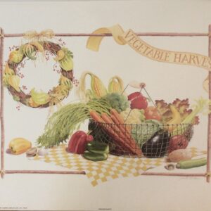 Vegetable Harvest - Gloria Eriksen (40x50cm)