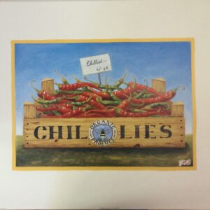 Lámina de Arte - Organic Chillies (50x40 cm)