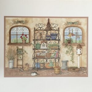 Lámina de Arte - Patio Gardening (50x40 cm)