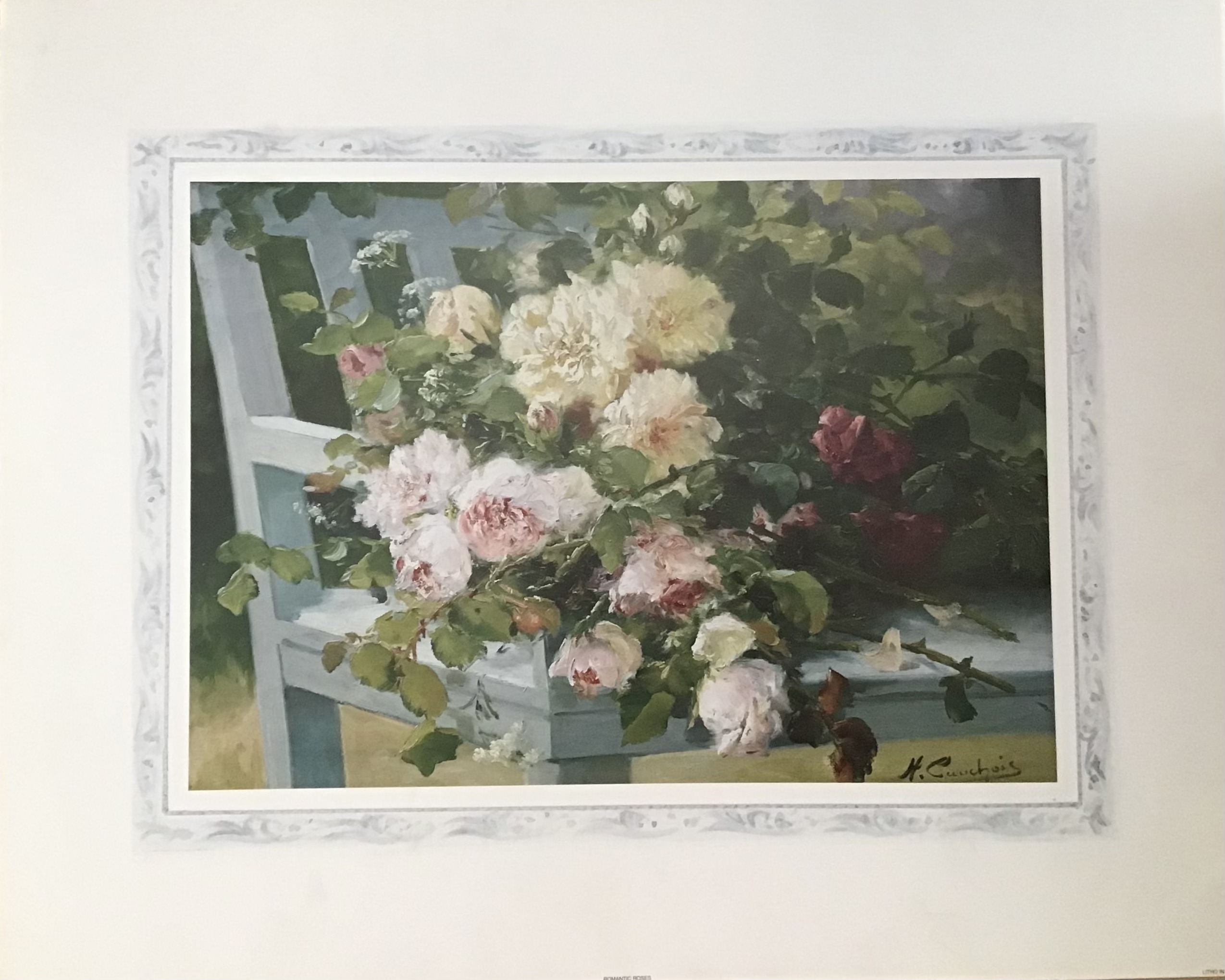 Lámina Romántico Roses - 50x40 cm
