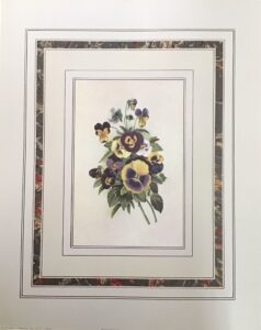 Bouquet of Pansies I - Arte Floral (40x50cm)