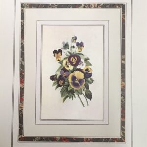 Bouquet of Pansies I - Arte Floral (40x50cm)