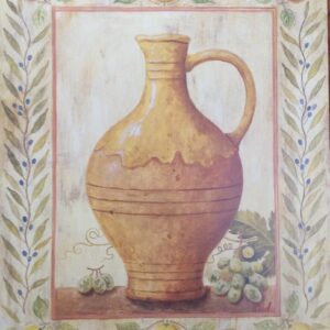 Lámina Chenin Blanc in Terracota - Frutas (40x50 cm)