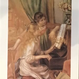 Lámina Clásica - Jeunes Filles Au Piano (24x30 cm)