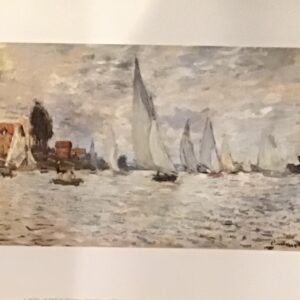 Les Barques - Claude Monet (30x24 cm)