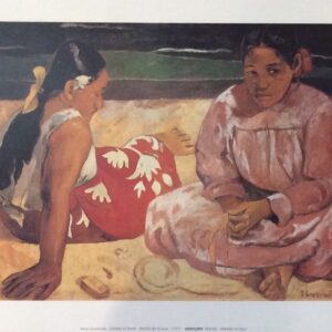 Donne Di Tahití - Paul Gauguin (3x24 cm)