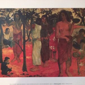 Lámina de Arte Clásica - Nave Nave Mahana (30x24 cm)