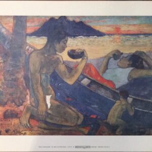 Te vaa (la piropea) - Paul Gauguin (30x24 cm)