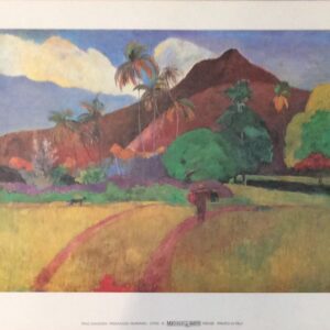 Paesaggio Tahitiano - Paul Gauguin (30x24)