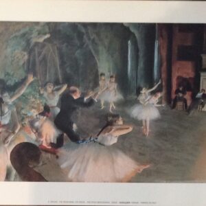 The Rehearsal On Stage - Edgar Degas (30x24)
