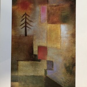 Piccolo Quadro Di Pino - P Klee (24x30 cm)