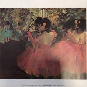 Lámina Clásica - Ballerine In Rosa (30x24 cm)