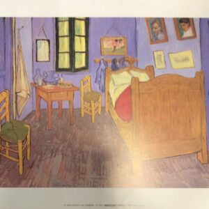 Lámina Clásica - La Camera de Van Gogh (30x24 cm)