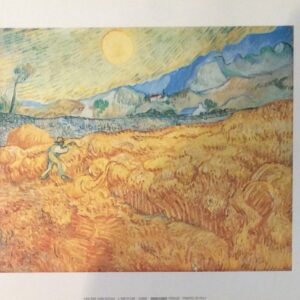 Il Mietitore - Lamina Clásica de Van Gogh (30x24 cm)