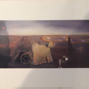 A La Derecha De La IV Dimensión - Salvador Dalí (30x24 cm)