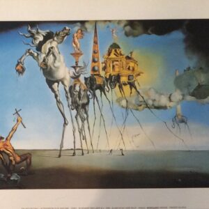 La Tentación Di St.Antone - Salvador Dali (30x24 cm)