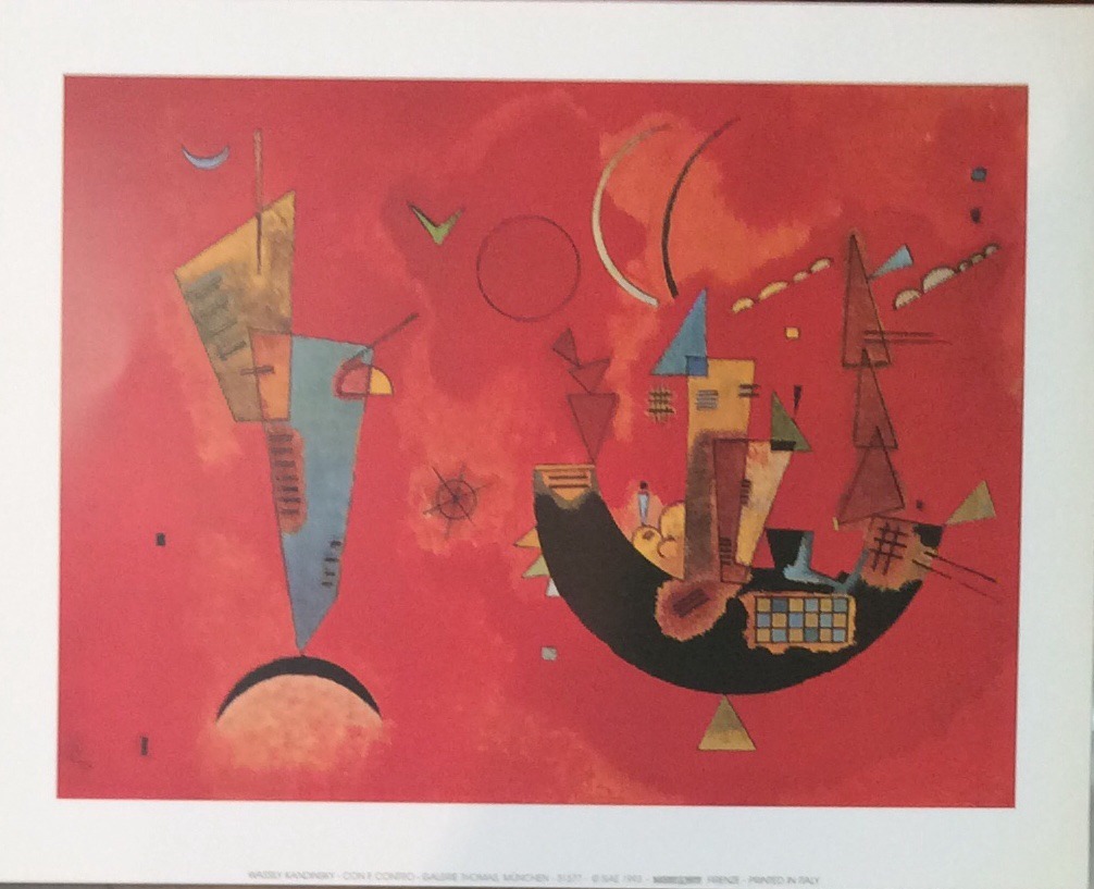 Lámina de Arte Clásica - Con E Contro (30x24 cm)