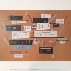 Lámina de Arte Clásica - Sana Titre de Wassily Kandinsky (30x24)