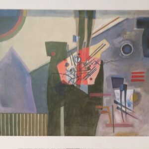 Rosa I’m Grau - Wassily Kandinsky (30x24 cm)