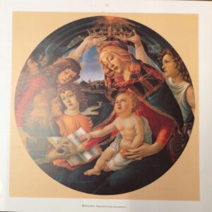 Madonna Del Magnificat - Lámina de Arte Clásica (30x30 cm)