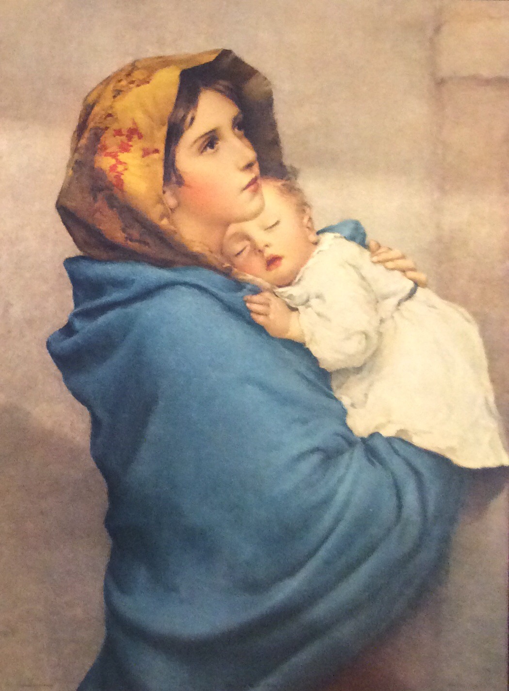 Lámina Clásica - Madonna Col Bambino (24x30 cm)