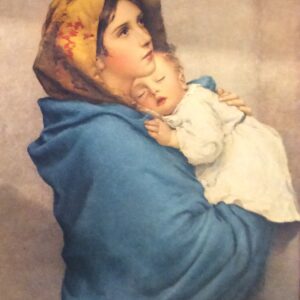 Madonna con Bambino - Roberto Ferruzzi (10x15 cm)