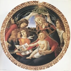 Lámina Clásica Botticelli - Madonna Del Magnificat (30x30 cm)