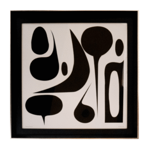 Cuadro Lamina Abstracto Enmarcado De Tom Eckersley